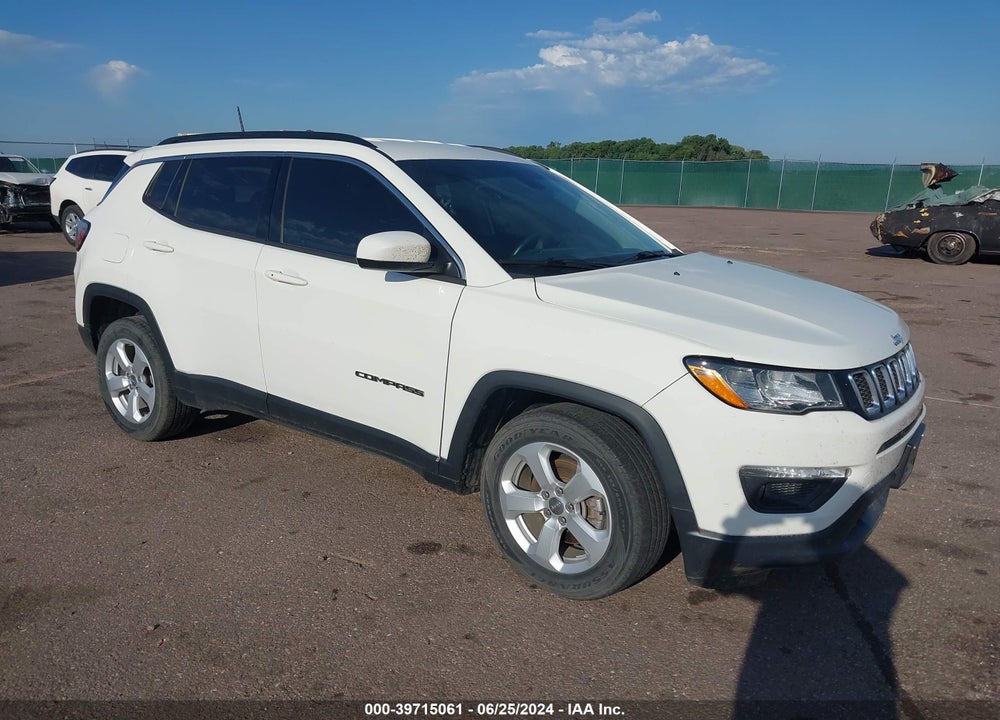 2018 JEEP COMPASS LATITUDE 4X4 VIN: 3C4NJDBB9JT153098