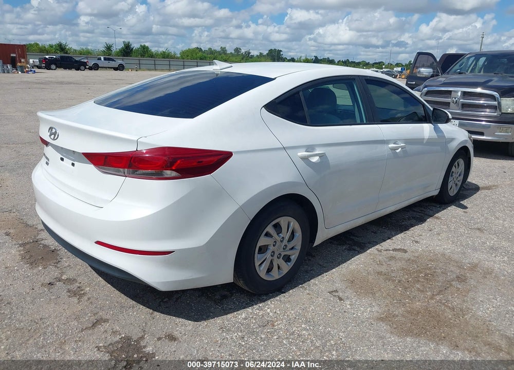 2017 HYUNDAI ELANTRA SE VIN: 5NPD74LF5HH203436