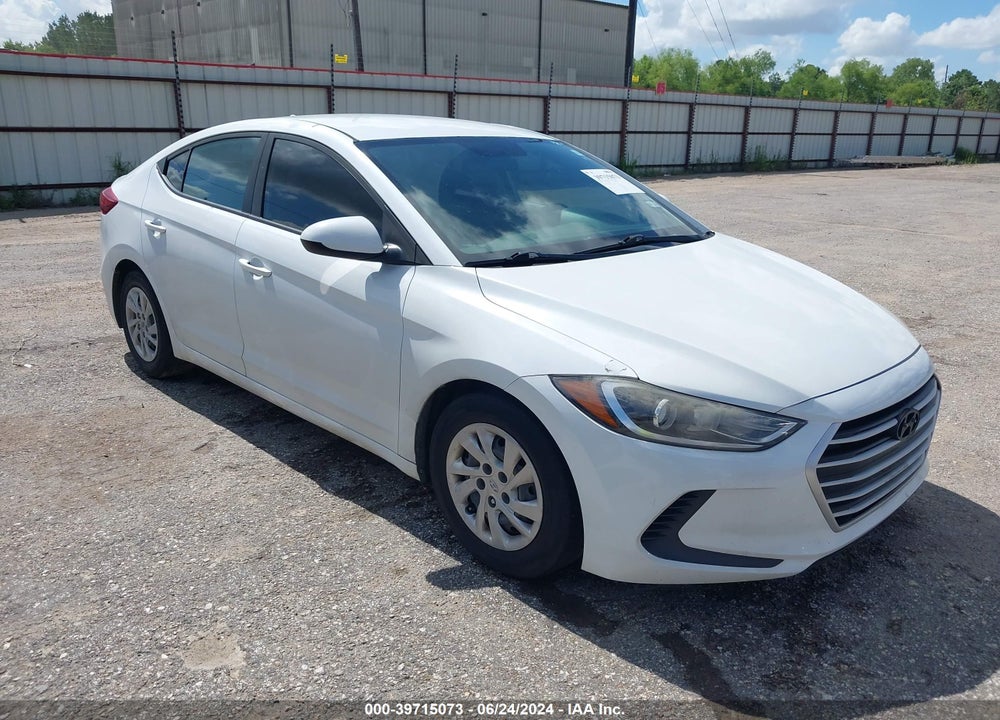 2017 HYUNDAI ELANTRA SE VIN: 5NPD74LF5HH203436