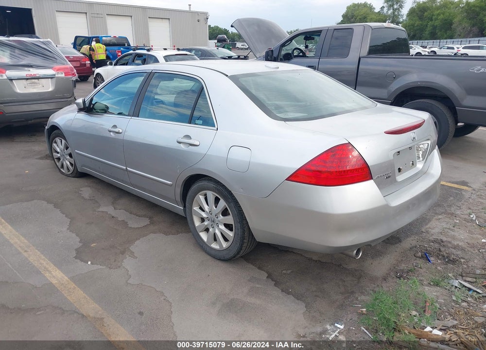 2007 HONDA ACCORD 3.0 EX VIN: 1HGCM66847A040752