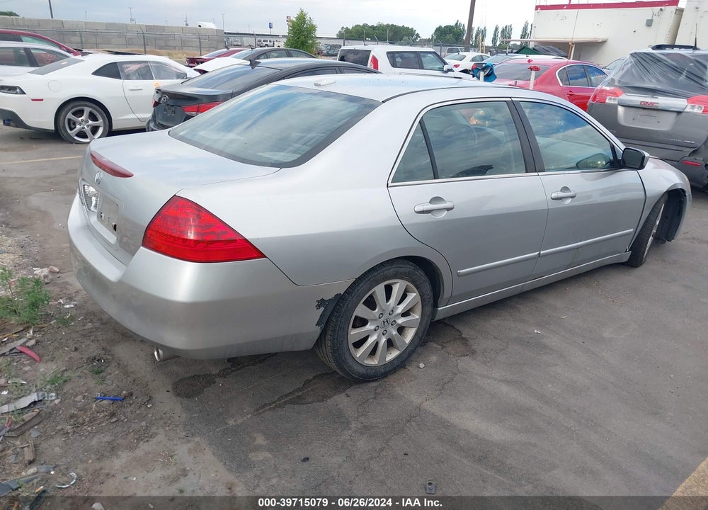 2007 HONDA ACCORD 3.0 EX VIN: 1HGCM66847A040752