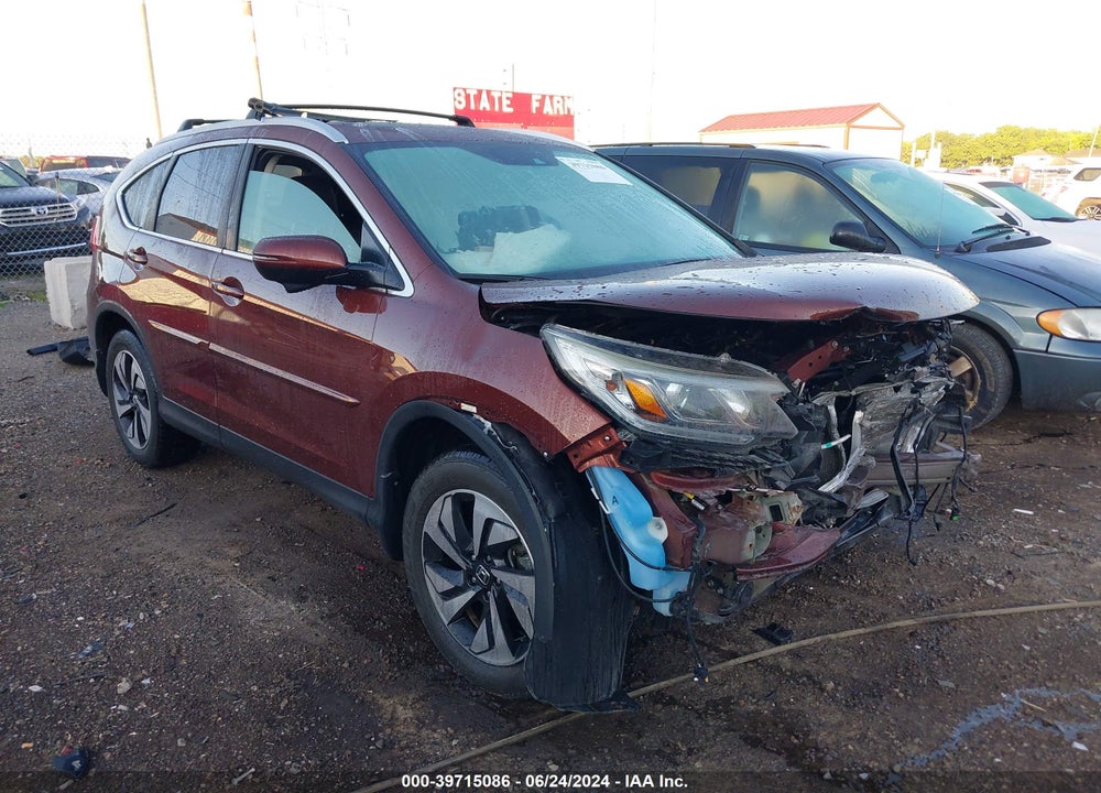 2015 HONDA CR-V TOURING VIN: 5J6RM4H94FL041979