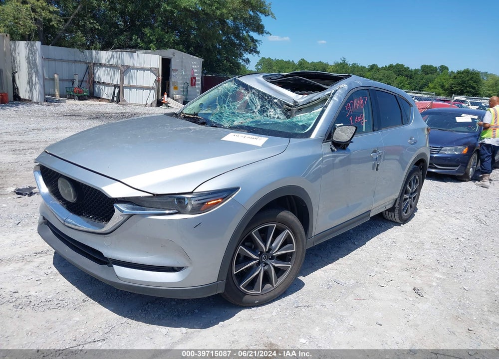 2018 MAZDA CX-5 GRAND TOURING VIN: JM3KFADMXJ0332949