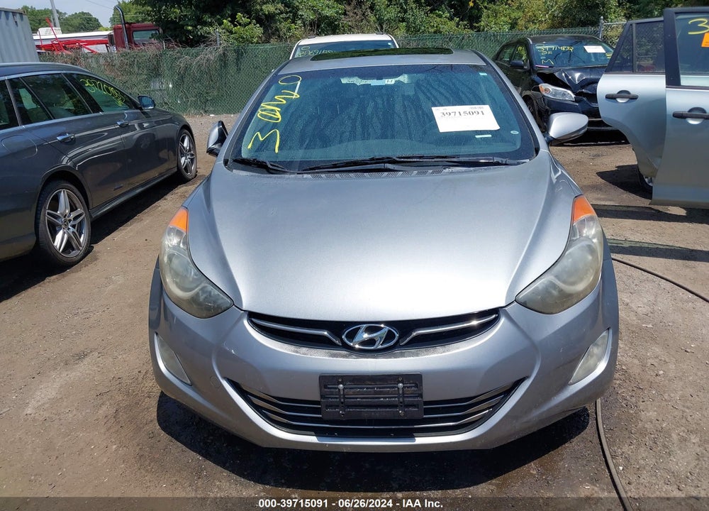 2013 HYUNDAI ELANTRA LIMITED VIN: KMHDH4AE0DU777588