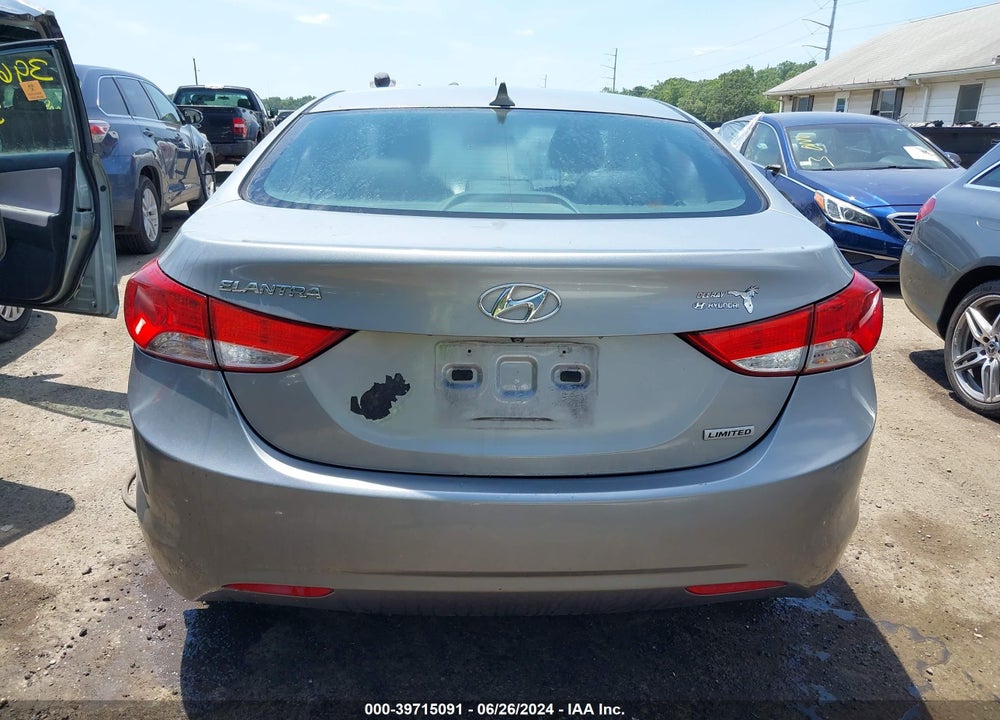 2013 HYUNDAI ELANTRA LIMITED VIN: KMHDH4AE0DU777588
