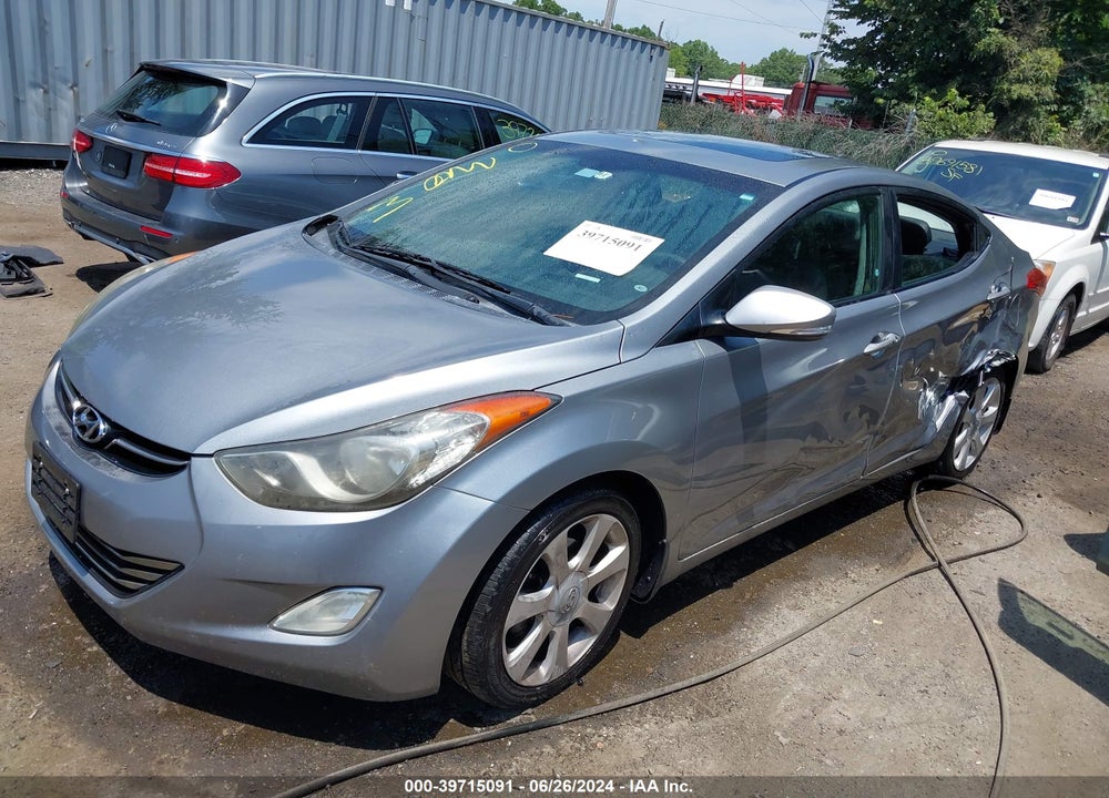 2013 HYUNDAI ELANTRA LIMITED VIN: KMHDH4AE0DU777588
