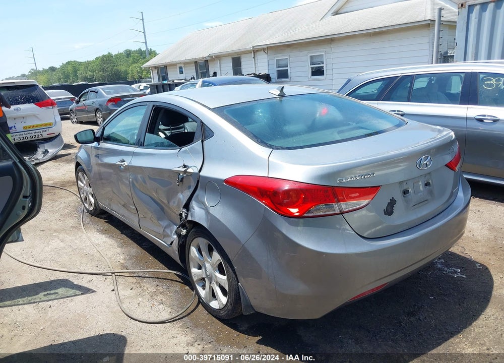 2013 HYUNDAI ELANTRA LIMITED VIN: KMHDH4AE0DU777588