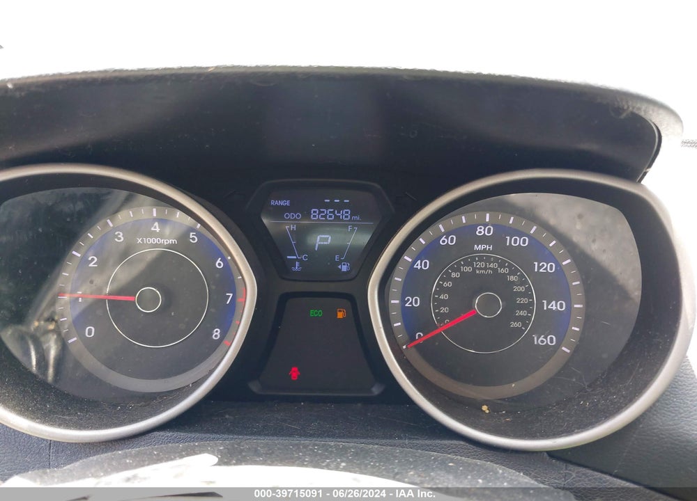 2013 HYUNDAI ELANTRA LIMITED VIN: KMHDH4AE0DU777588