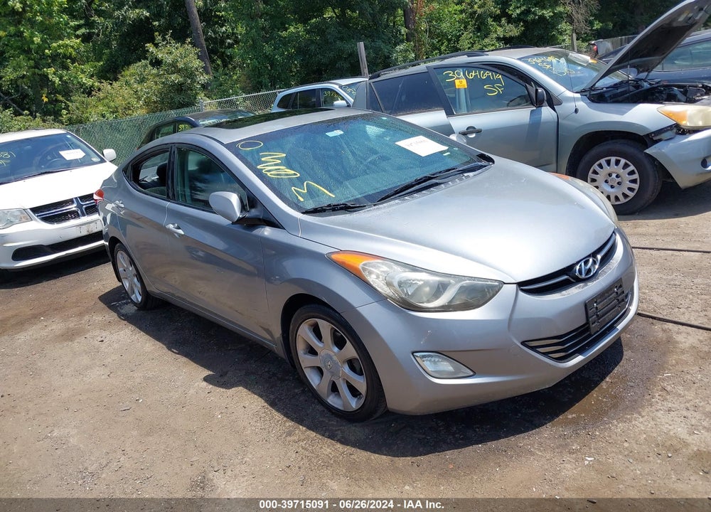 2013 HYUNDAI ELANTRA LIMITED VIN: KMHDH4AE0DU777588