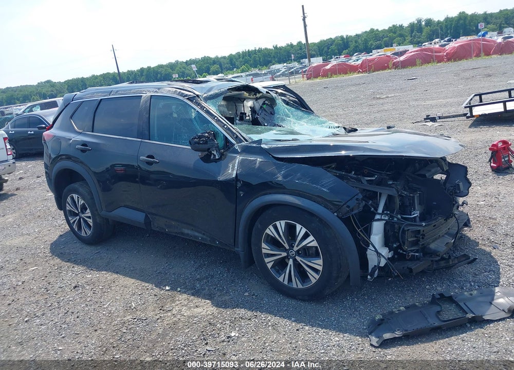 2021 NISSAN ROGUE SV INTELLIGENT AWD VIN: 5N1AT3BBXMC725150