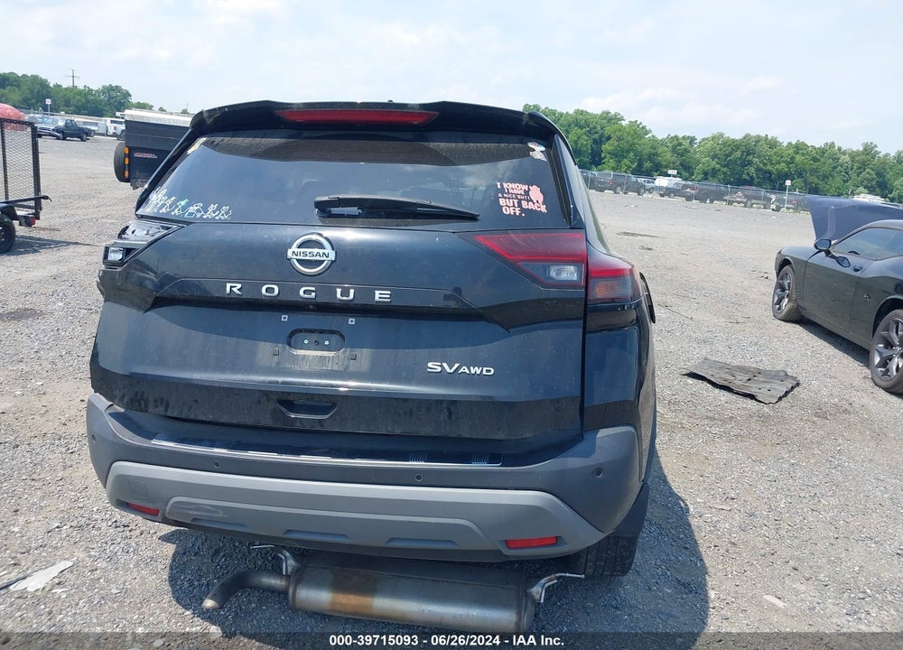 2021 NISSAN ROGUE SV INTELLIGENT AWD VIN: 5N1AT3BBXMC725150
