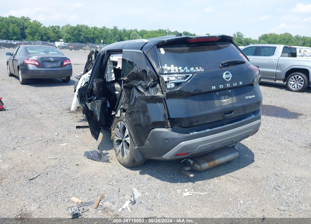 2021 NISSAN ROGUE SV INTELLIGENT AWD VIN: 5N1AT3BBXMC725150