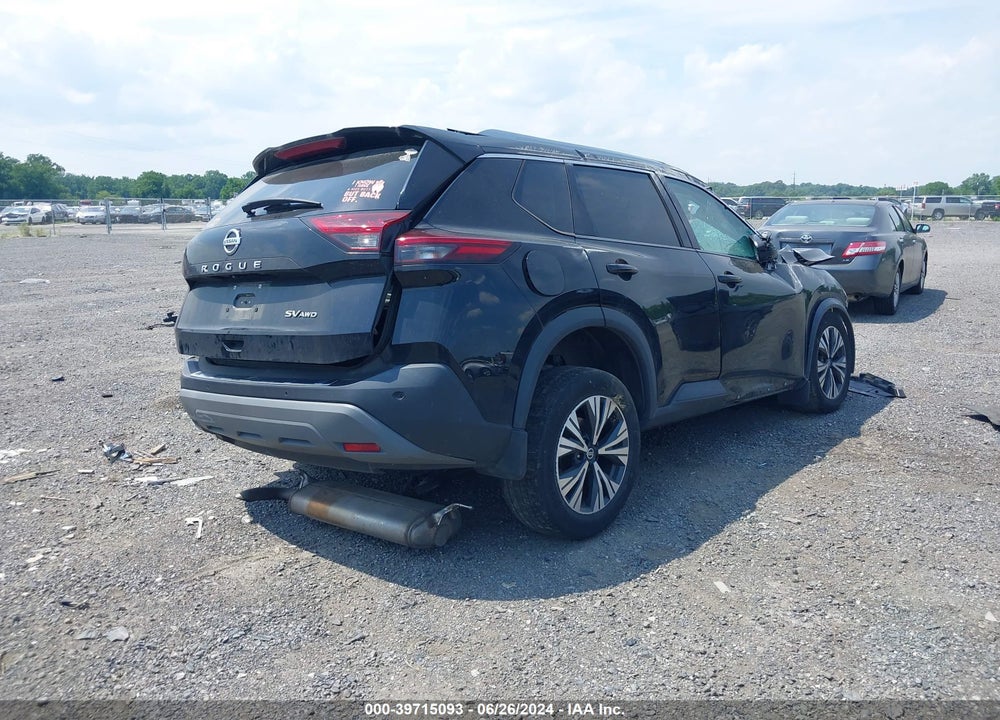 2021 NISSAN ROGUE SV INTELLIGENT AWD VIN: 5N1AT3BBXMC725150