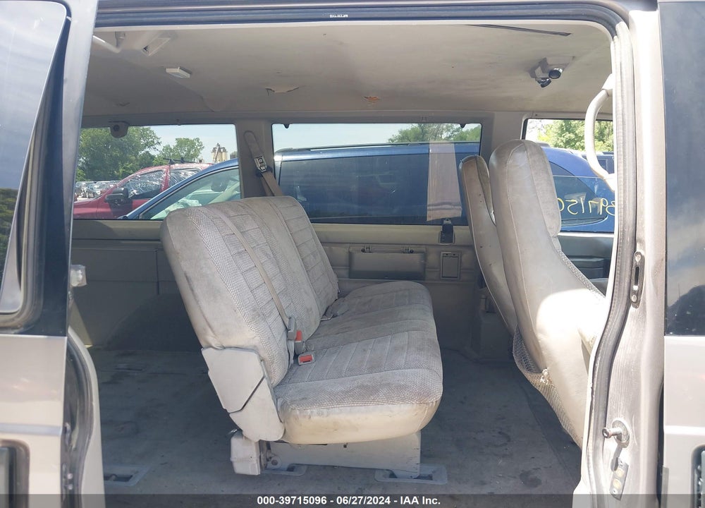 1995 CHEVROLET ASTRO VIN: 1GNDM19W9SB136922