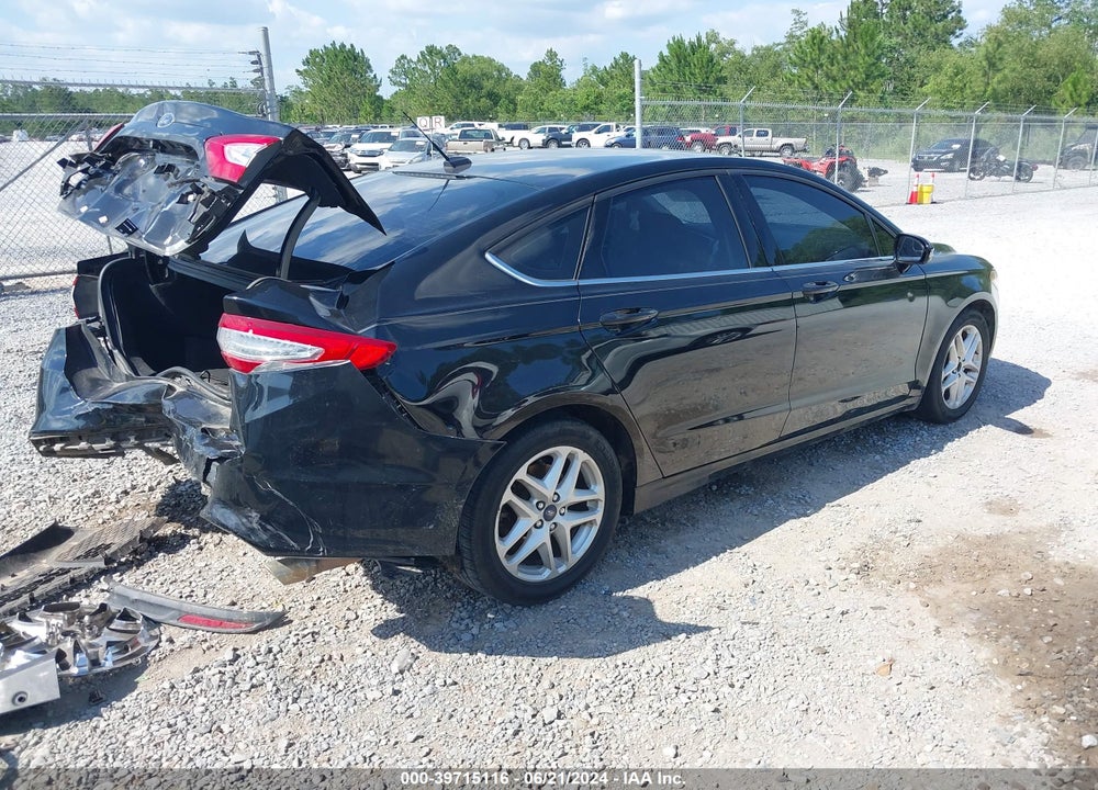 2016 FORD FUSION SE VIN: 3FA6P0H7XGR226800