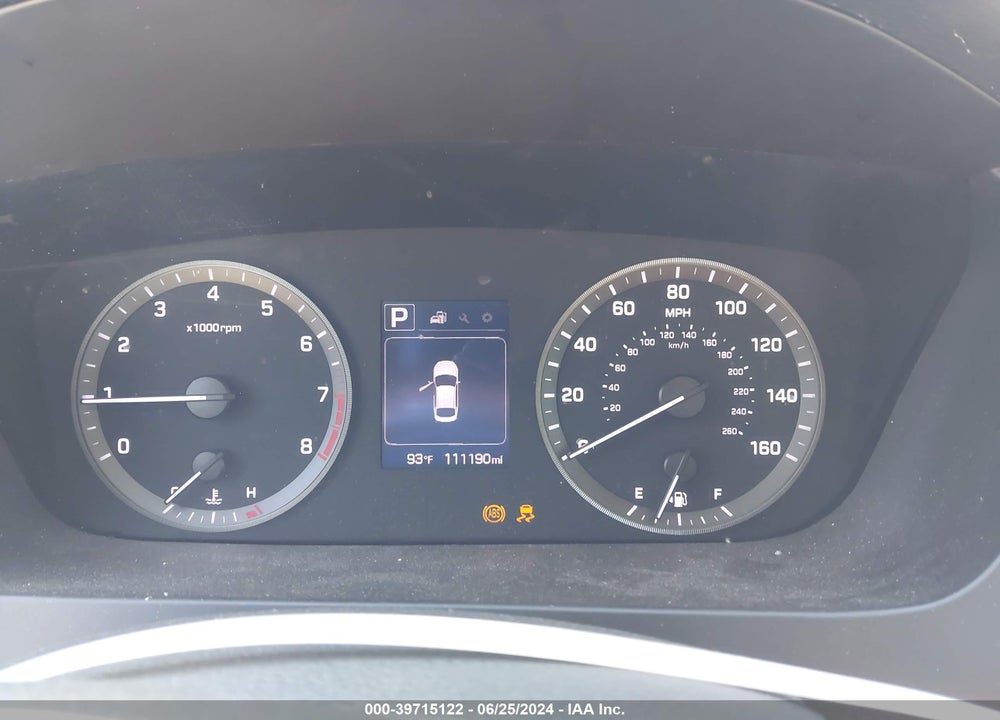 2015 HYUNDAI SONATA SE VIN: 5NPE24AFXFH096256