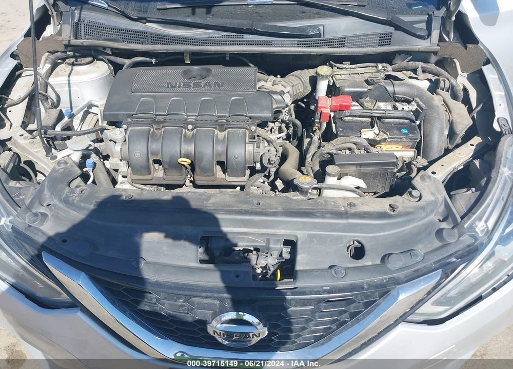 2018 NISSAN SENTRA SV VIN: 3N1AB7AP9JY297587