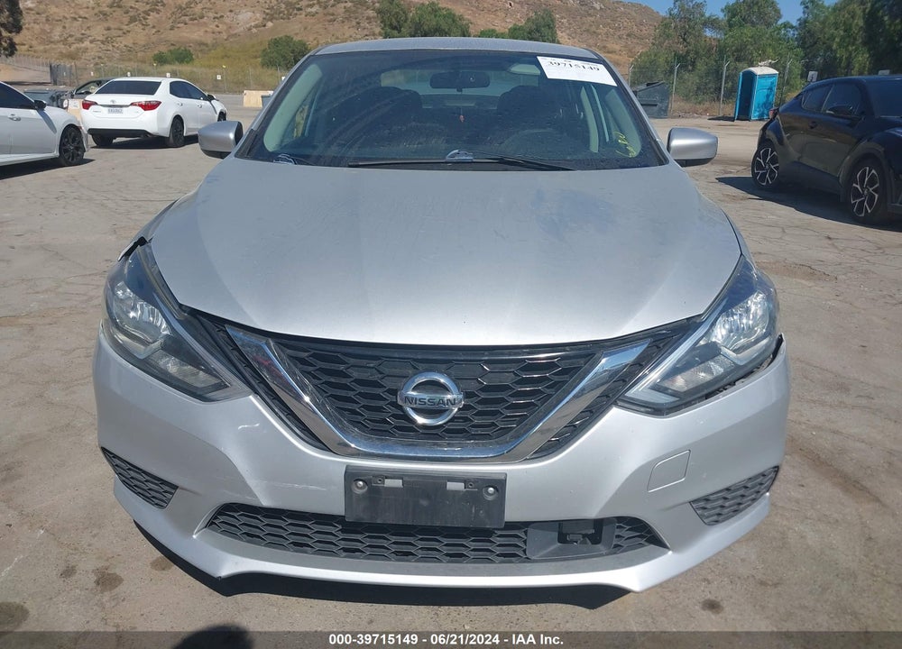2018 NISSAN SENTRA SV VIN: 3N1AB7AP9JY297587