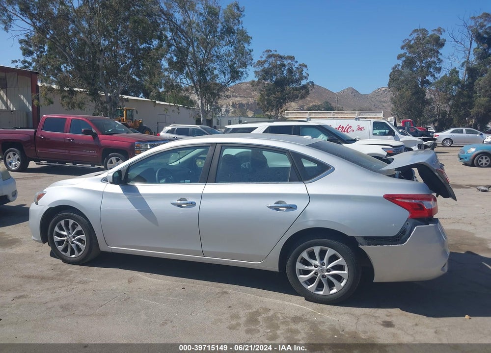 2018 NISSAN SENTRA SV VIN: 3N1AB7AP9JY297587