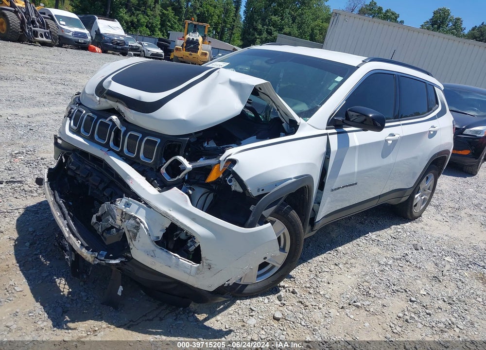 2022 JEEP COMPASS LATITUDE 4X4 VIN: 3C4NJDBB5NT143853