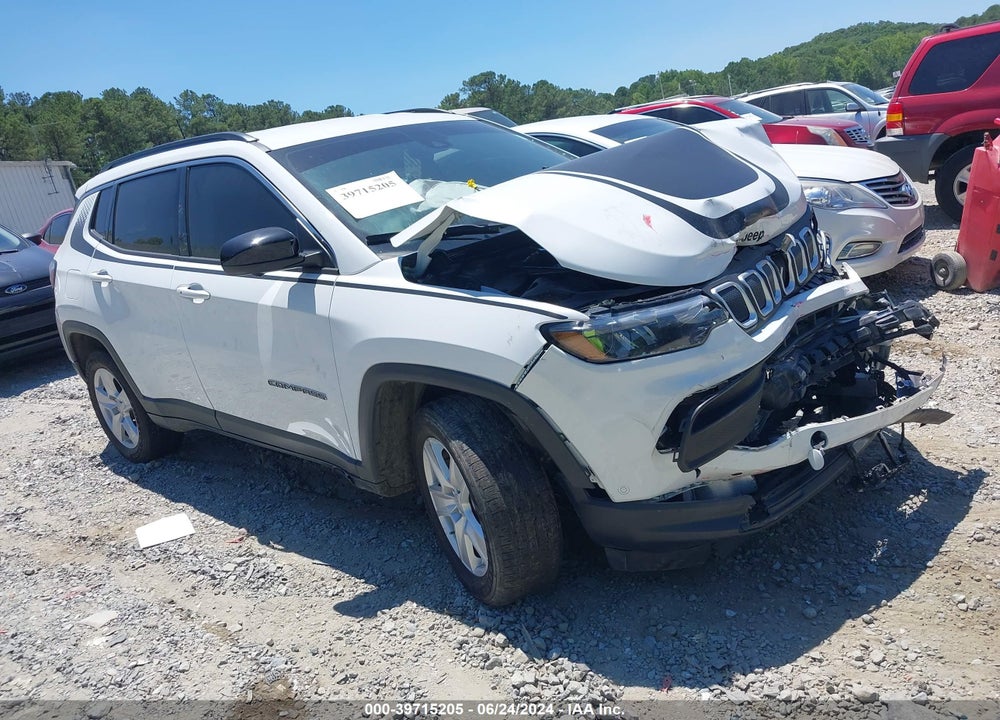 2022 JEEP COMPASS LATITUDE 4X4 VIN: 3C4NJDBB5NT143853