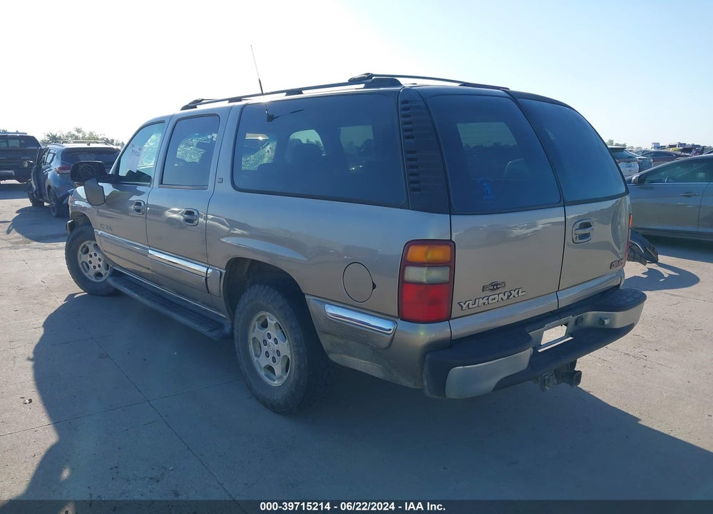 2001 GMC YUKON XL 1500 SLT VIN: 3GKEC16T51G203696