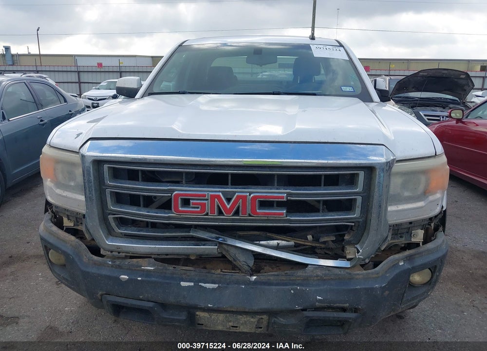 2014 GMC SIERRA 1500 SLE VIN: 1GTR1UEC7EZ342627