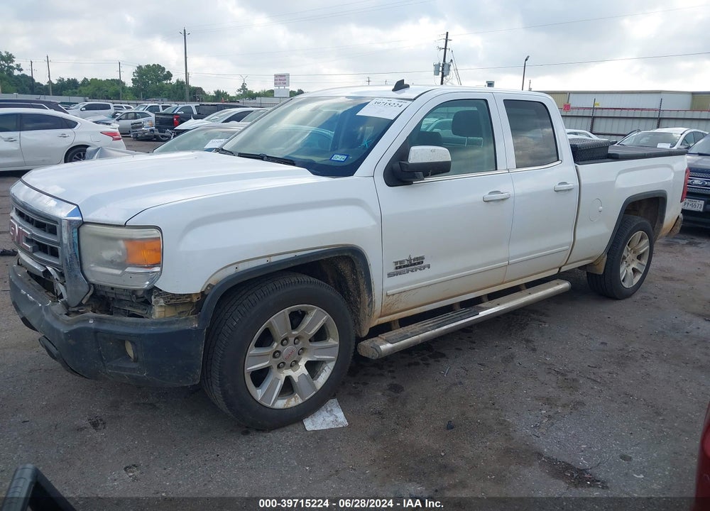 2014 GMC SIERRA 1500 SLE VIN: 1GTR1UEC7EZ342627