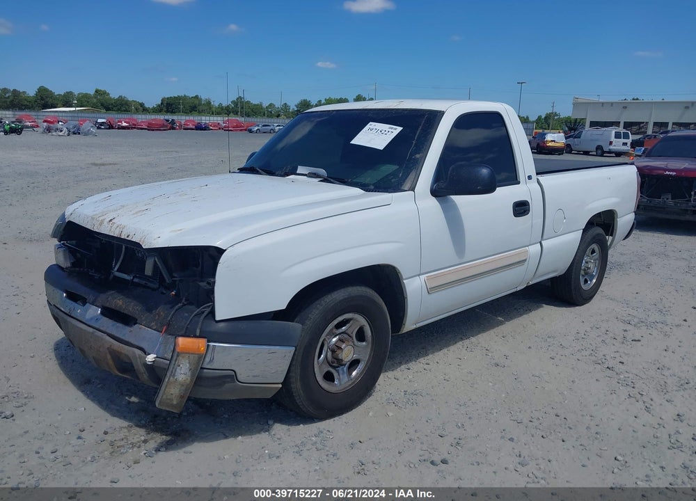 2003 CHEVROLET SILVERADO 1500 LS VIN: 1GCEC14V93Z352695