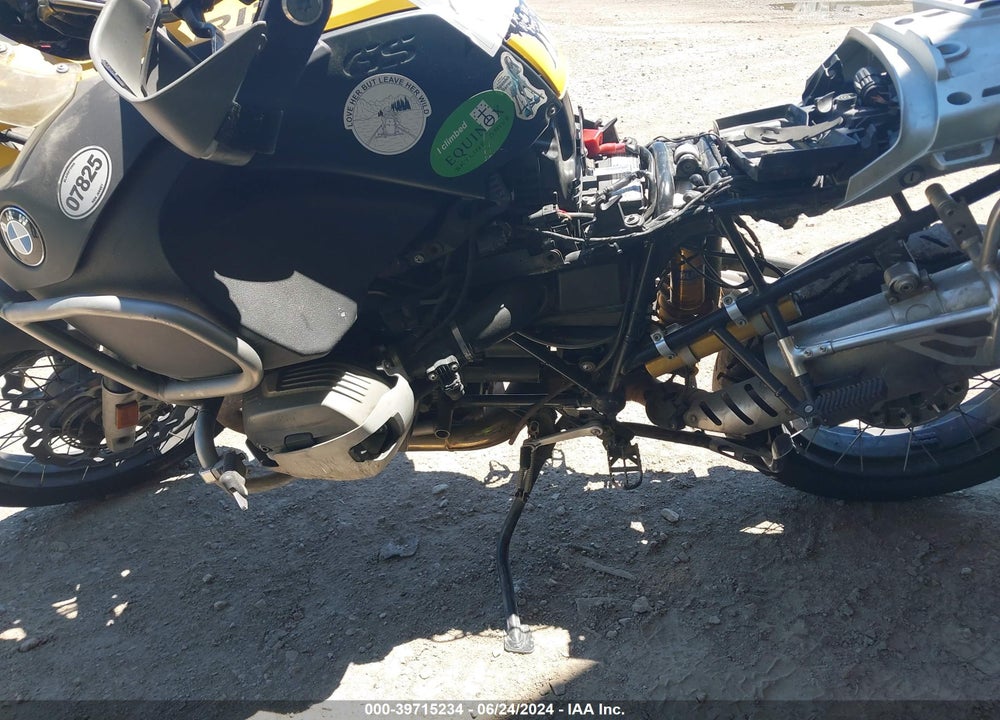 2010 BMW R1200 GS ADVENTURE VIN: WB1048006AZX65114