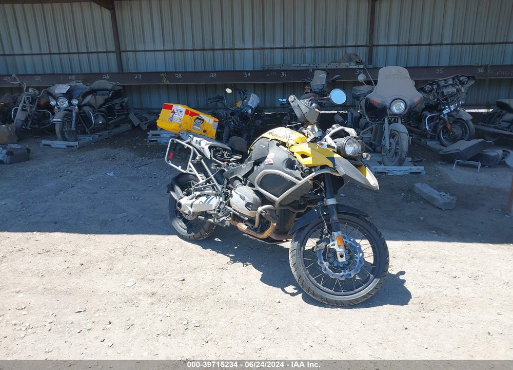 2010 BMW R1200 GS ADVENTURE VIN: WB1048006AZX65114