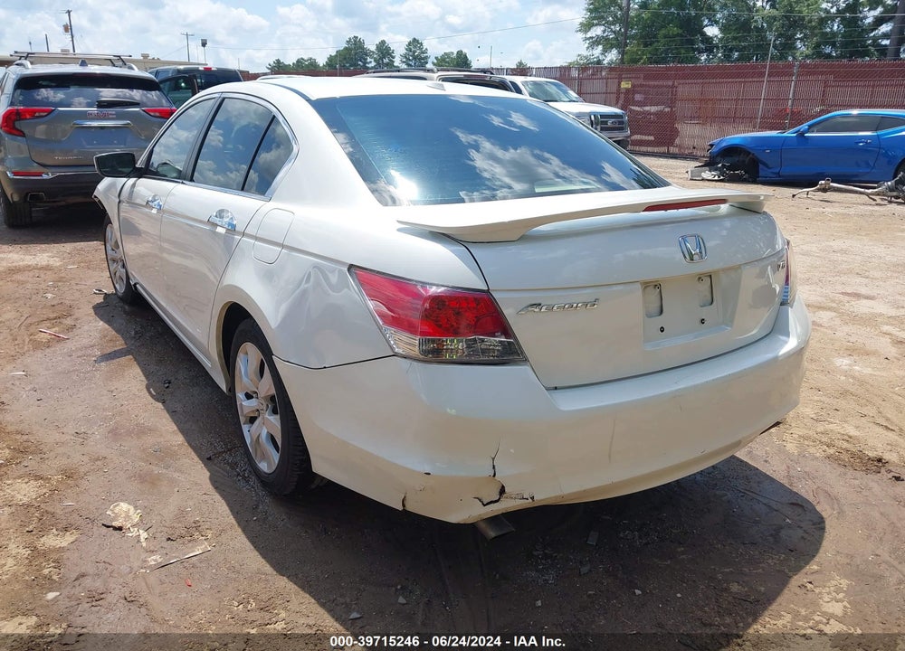 2008 HONDA ACCORD 3.5 EX-L VIN: 1HGCP36858A027497