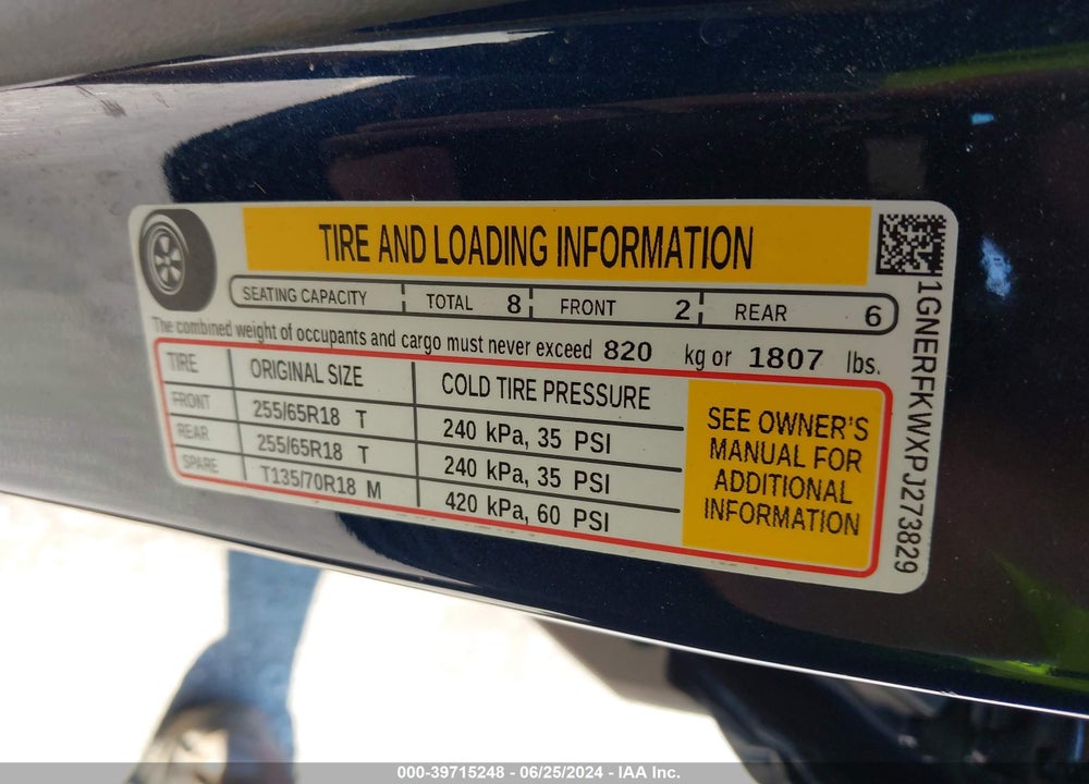 2023 CHEVROLET TRAVERSE FWD LS VIN: 1GNERFKWXPJ273829