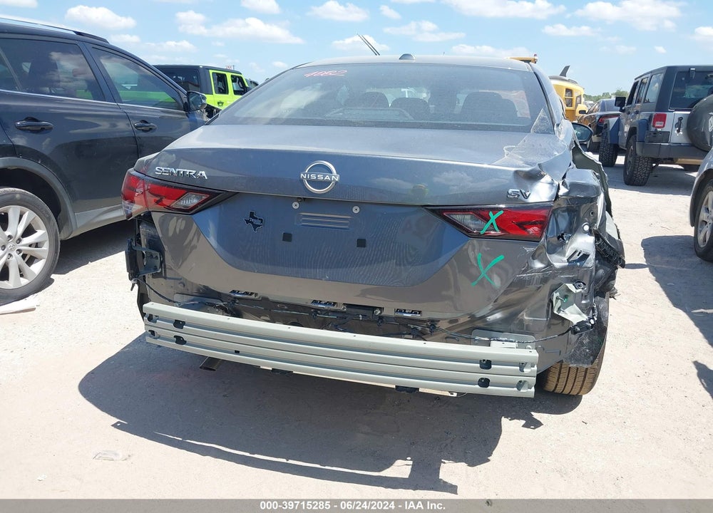 2024 NISSAN SENTRA SV XTRONIC CVT VIN: 3N1AB8CV2RY263021