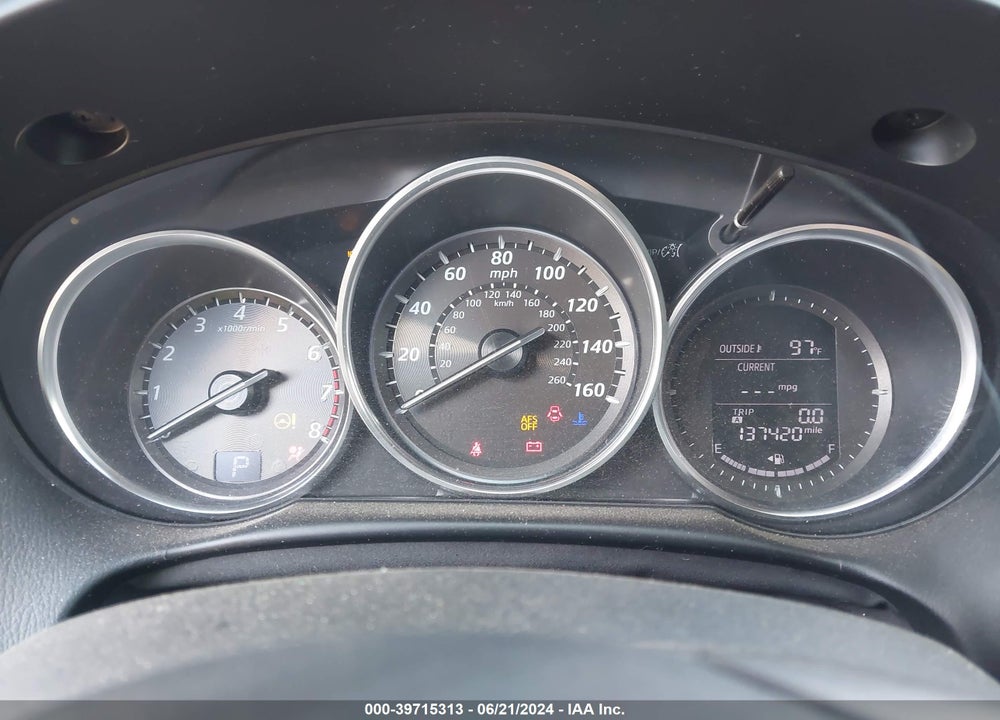 2013 MAZDA CX-5 GRAND TOURING VIN: JM3KE2DE3D0104152