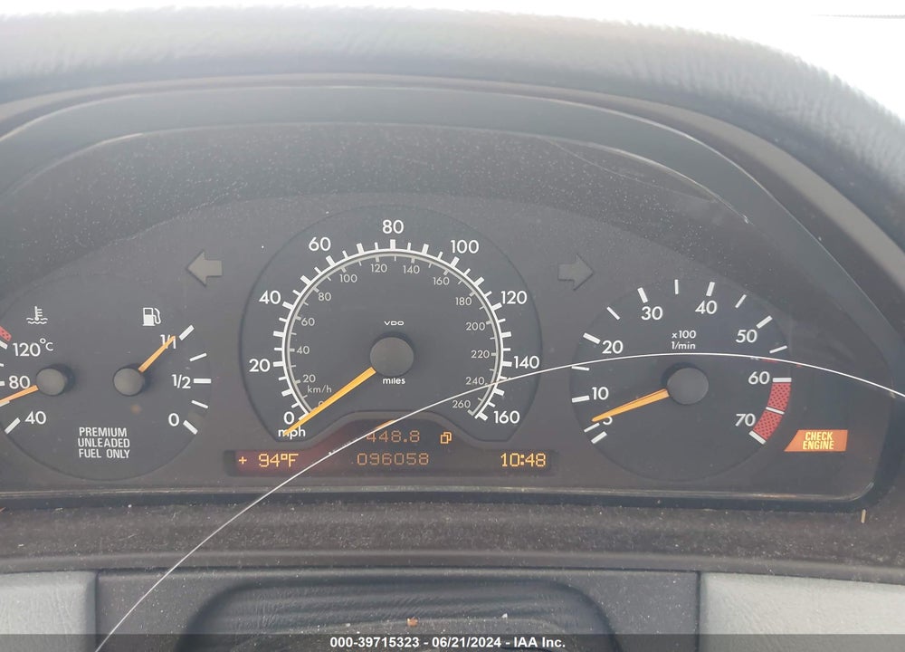 1998 MERCEDES-BENZ E 430 VIN: WDBJF70F7WA638036