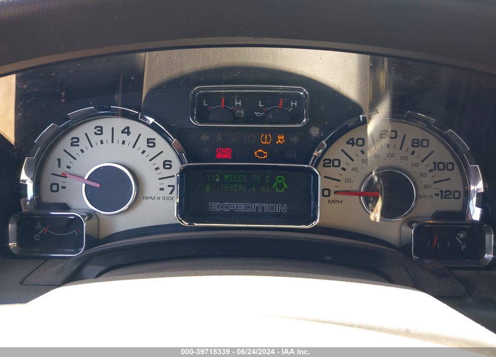2013 FORD EXPEDITION KING RANCH VIN: 1FMJU1H50DEF01800