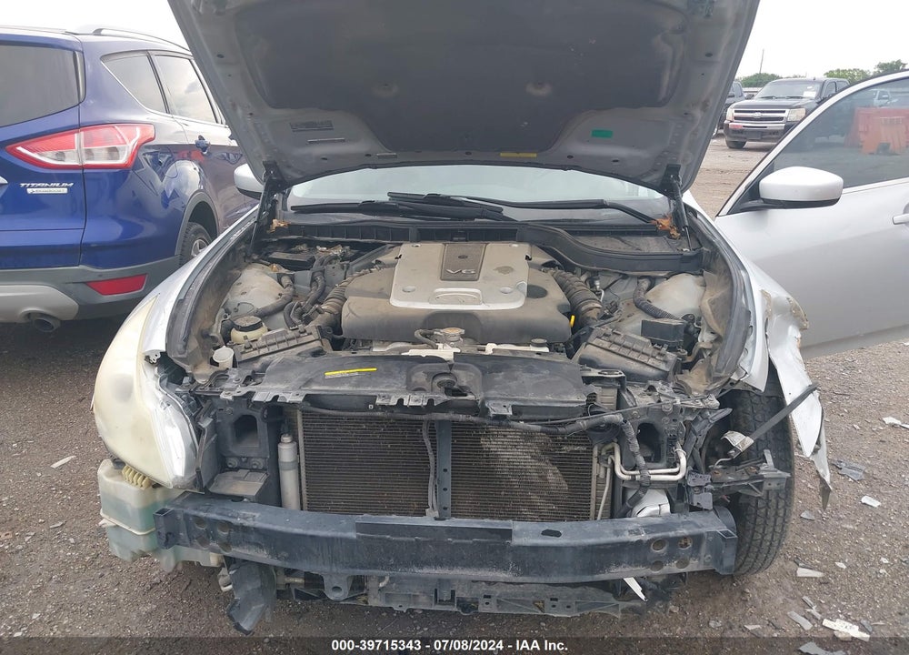 2011 INFINITI G25X VIN: JN1DV6AR1BM451827