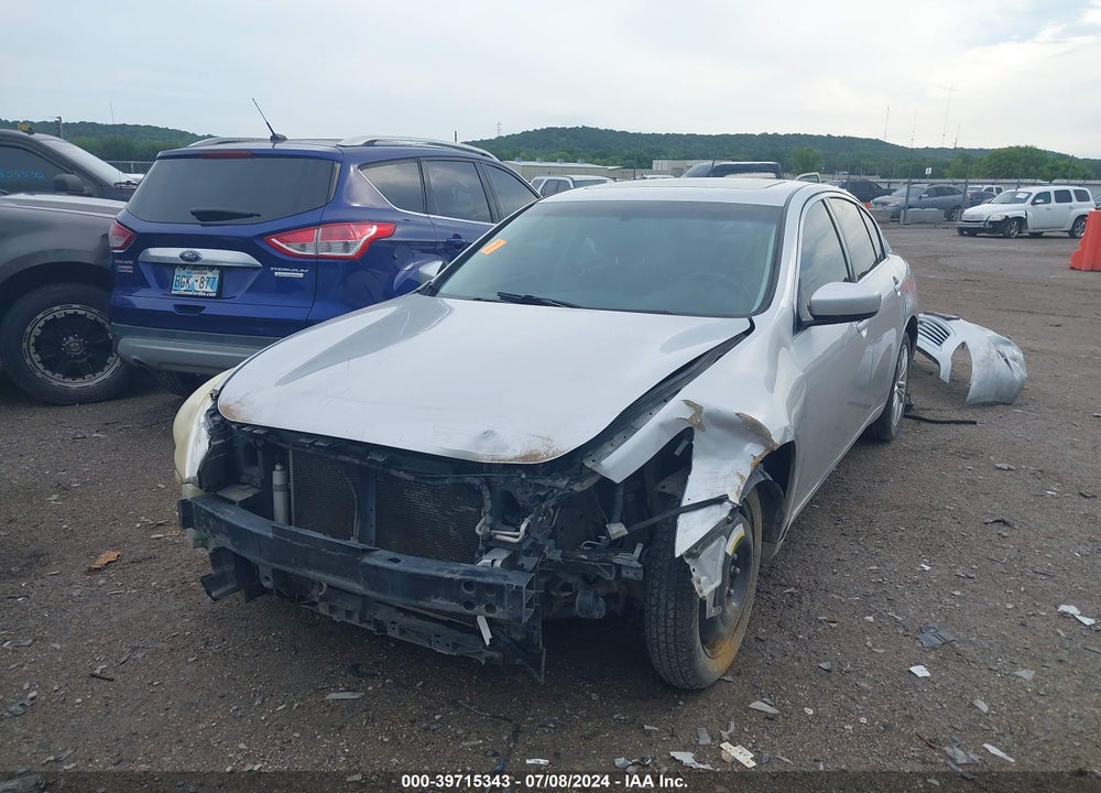 2011 INFINITI G25X VIN: JN1DV6AR1BM451827