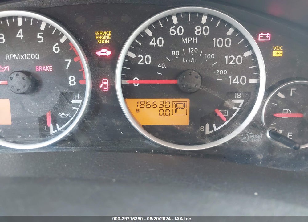 2007 NISSAN PATHFINDER SE VIN: 5N1AR18W77C643815