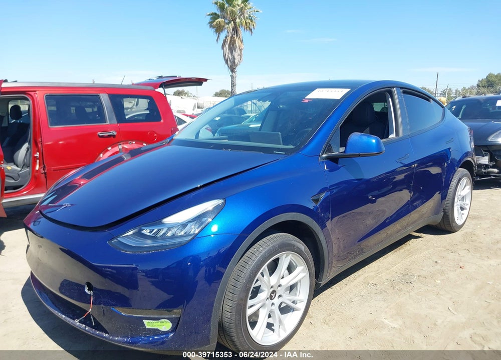 2023 TESLA MODEL Y AWD/LONG RANGE DUAL MOTOR ALL-WHEEL DRIVE VIN: 7SAYGDEE1PA126714