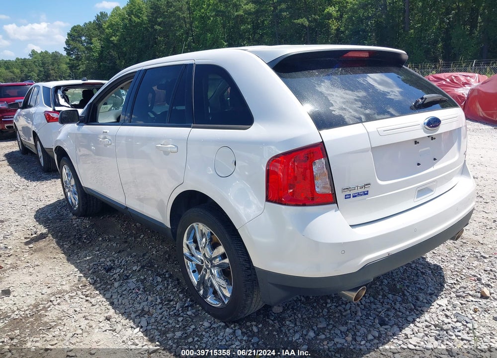 2012 FORD EDGE SEL VIN: 2FMDK3JC6CBA89738