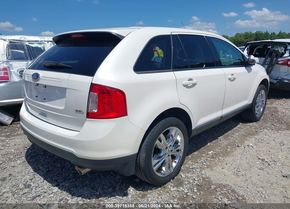 2012 FORD EDGE SEL VIN: 2FMDK3JC6CBA89738