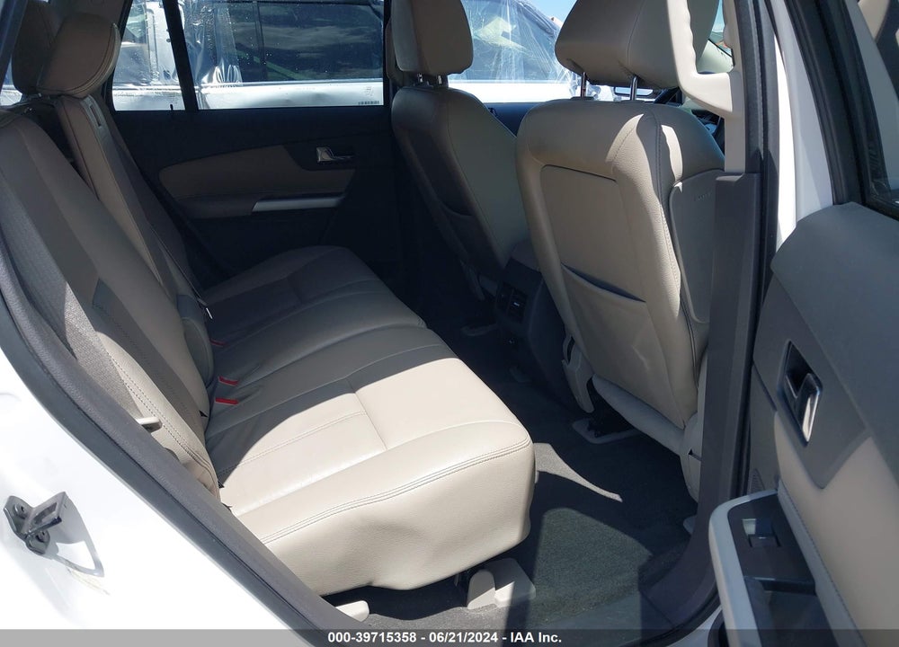 2012 FORD EDGE SEL VIN: 2FMDK3JC6CBA89738