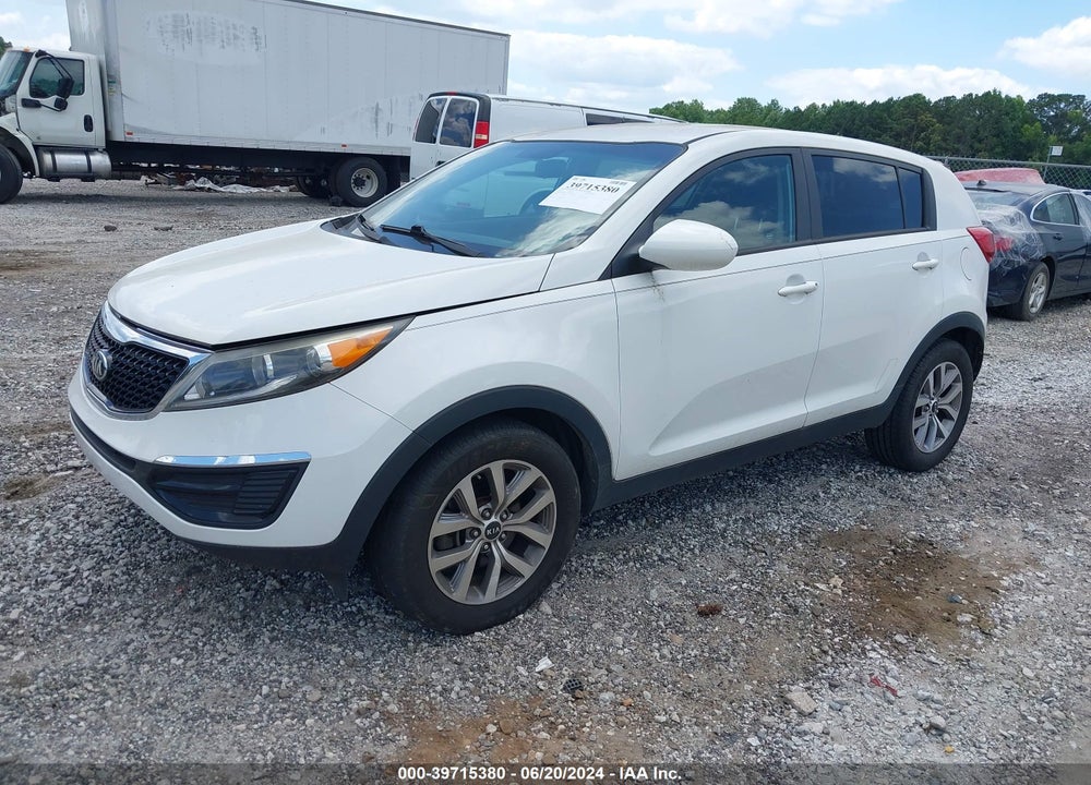 2016 KIA SPORTAGE LX VIN: KNDPB3AC6G7836609