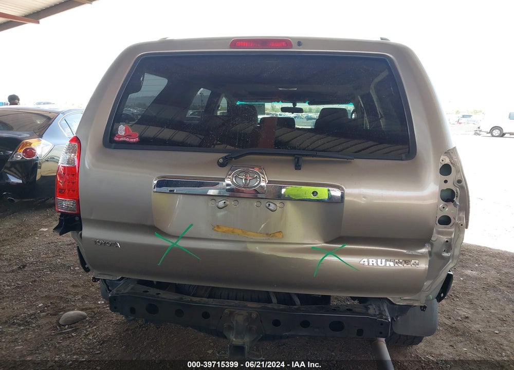 2006 TOYOTA 4RUNNER SR5 V6 VIN: JTEZU14R560073976