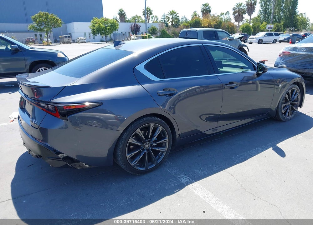 2022 LEXUS IS 350 F-SPORT VIN: JTHGZ1B23N5051025