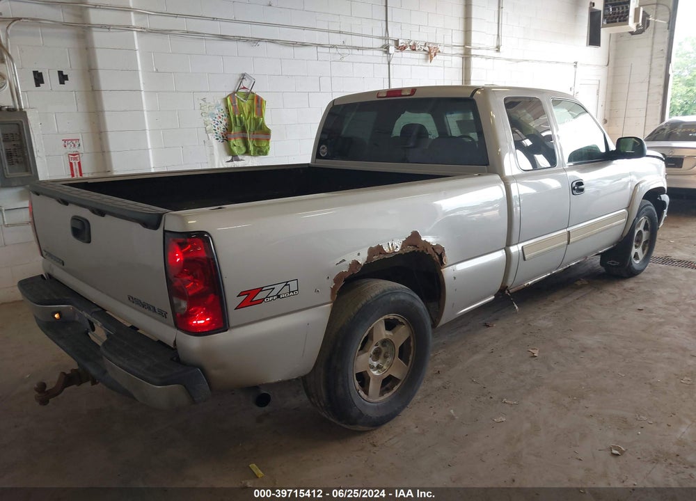 2005 CHEVROLET SILVERADO 1500 Z71 VIN: 1GCEK19B15Z281206