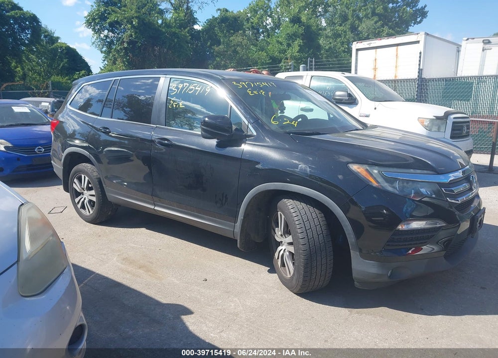 2017 HONDA PILOT EX VIN: 5FNYF6H34HB003497