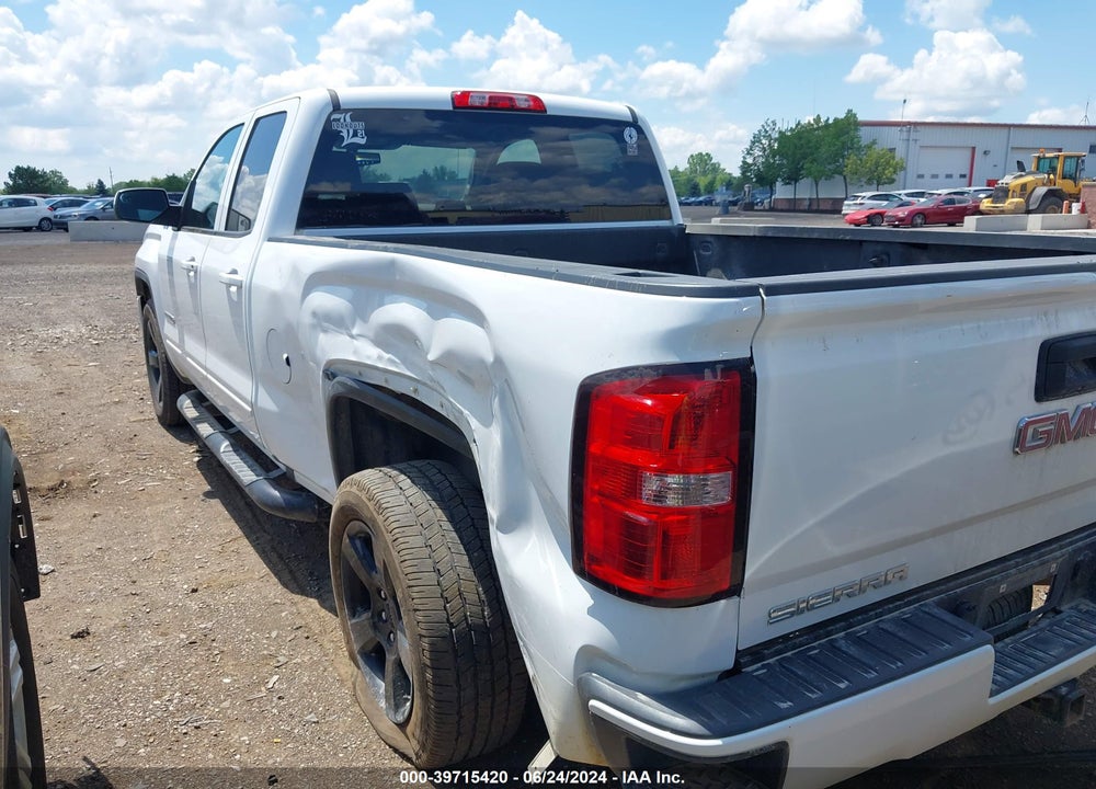 2018 GMC SIERRA 1500 VIN: 1GTV2LEH9JZ369257